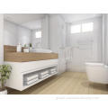 Corner Vanity/wash Basin with Cabinet Italian Wall Hung Countertop Open Shelf Bathroom Vanities Factory